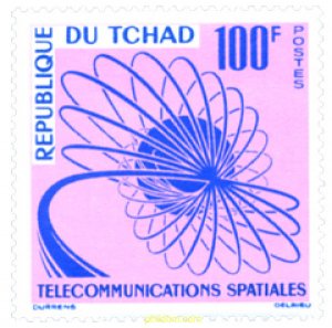 776951 MNH CHAD 1963 TELECOMUNICACIONES