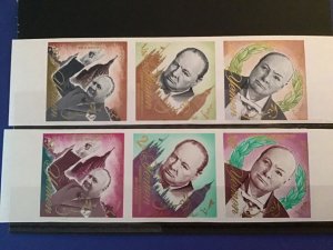 Yemen Winston Churchill Mint Never Hinged Stamps Imperf   R46119