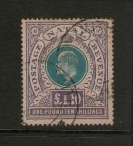 South Africa Natal 1902 SG 143 FU