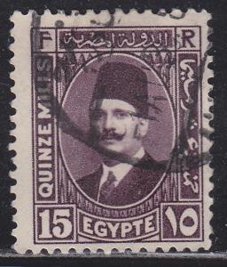 Egypt 140 King Fuad 1934