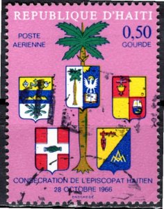 Haiti; 1968: Sc. # C302: Used Single Stamp