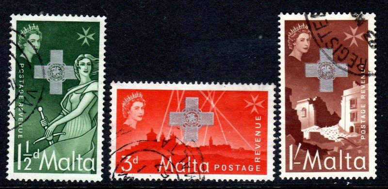 MALTA  1957 -    George Cross    - USED 