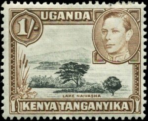 Kenya, Uganda & Tanzania  Scott #80a SG #145b Mint Hinged  Perf 13 x 12 1/2