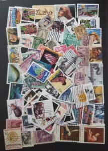 US 100 Different Used Stamp Lot Collection T6048