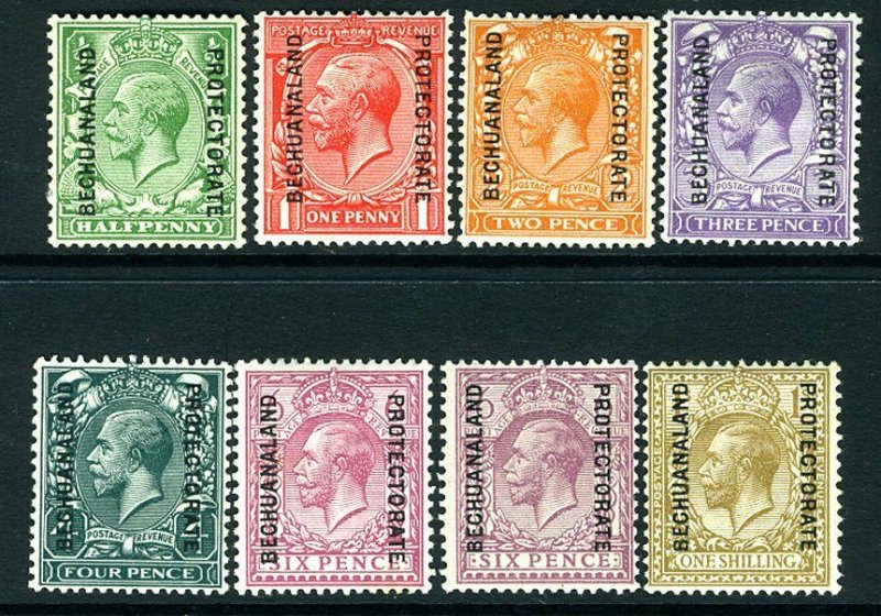 BECHUANALAND-1925-7 A mounted mint set to 1/- Sg 91-98