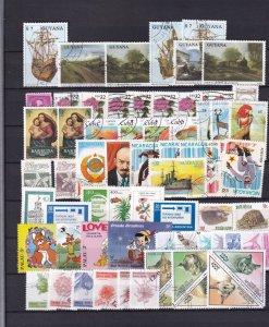 SA18l World Mix selection of used stamps