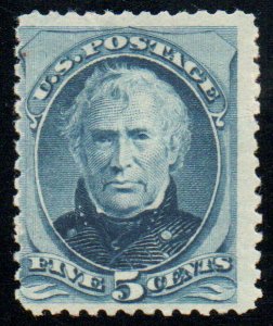 USA #185 Fine+ OG NH, vivid color!