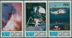 Niue 1979 SG300-302 First Moon Landing set MNH