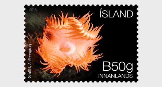 Stamps of Iceland 2016 MNH**- Iceland’s Seabed Ecosystem - Sea Anemones