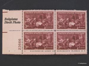 #949 Doctors Lower Left  Plate Block 23657 F-VF NH
