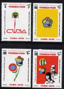 Yemen - Republic 1978 11th World Youth Festival perf set ...