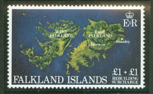 Falkland Islands #B1 Mint (NH) Single