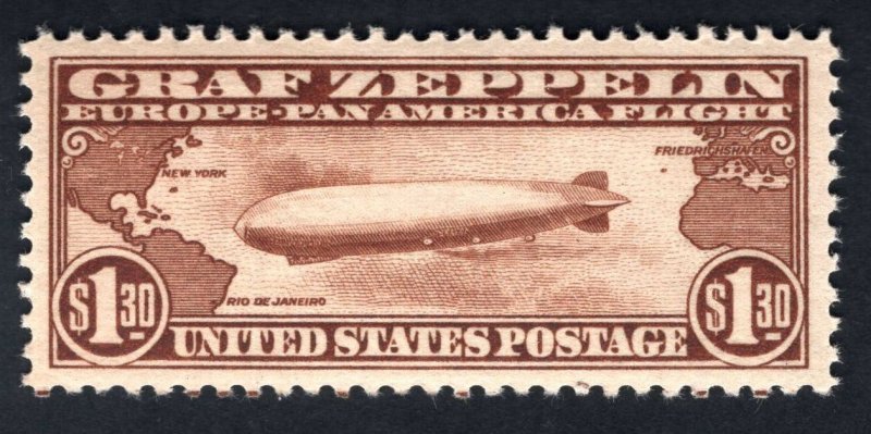 AIR-MAIL #C14 - MINT - Superb-Gem-OGnh- Reverse Simply Beautiful!