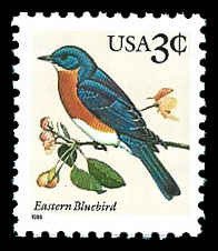 PCBstamps   US #3033 3c Eastern Bluebird, MNH, (38)