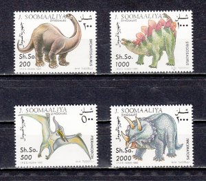 Somalia, Mi cat. 480-483. Dinosaurs issue. ^