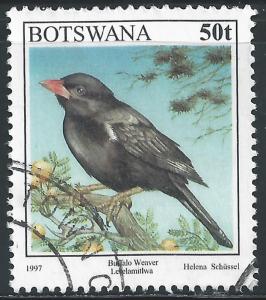 Botswana #627 50t Birds - Buffalo Weaver