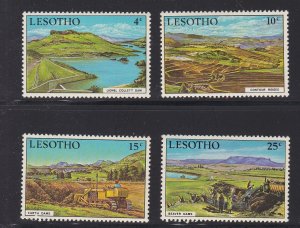 Lesotho # 112-115, Erosion Control, Soil Conservation, Mint NH, 1/2 Cat,