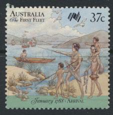 SG 1105  SC# 1030a  Used  - Australian Settlement 10th Issue