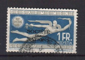 SWITZERLAND LEAGUE OF NATIONS STAMPS, 1932. Sc.#2O41, USED