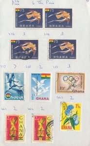 Gambia Ghana Gilbert Ellice EVII/QE M&U (Apx 70+Items) ZK17