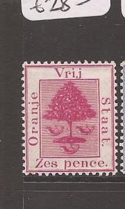 Orange Free State SG 6 MNH (9azc)