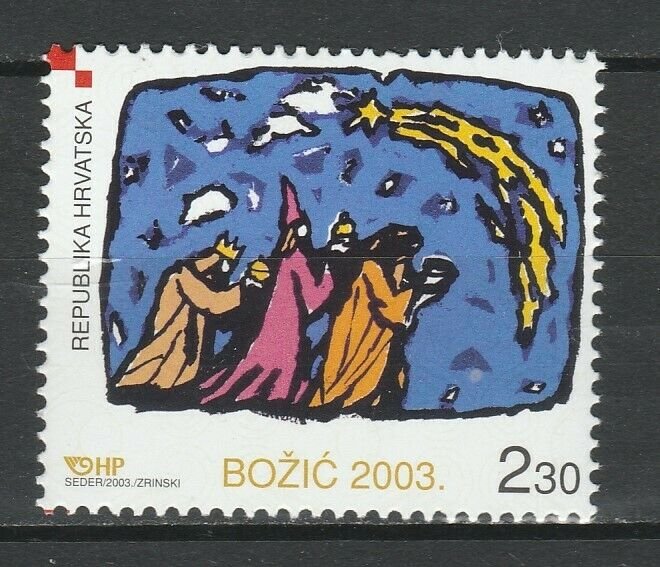 Croatia 2003 Christmas MNH stamp