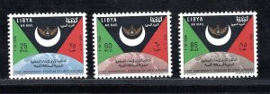 LIBYA SC# C58-60 FVF/MOG