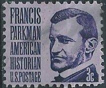 US 1281 (used) 3¢ Francis Parkman (1967)