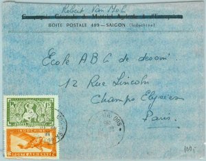 91260 -  INDOCHINE - Postal History -  COVER  to FRANCE 1950