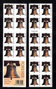 SCOTT  4126a  LIBERTY BELL  (FOREVER)  BOOK  PANE OF 20  MNH  SHERWOOD STAMP