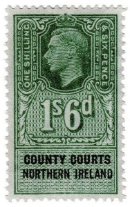 (I.B) George VI Revenue : County Courts (Northern Ireland) 1/6d