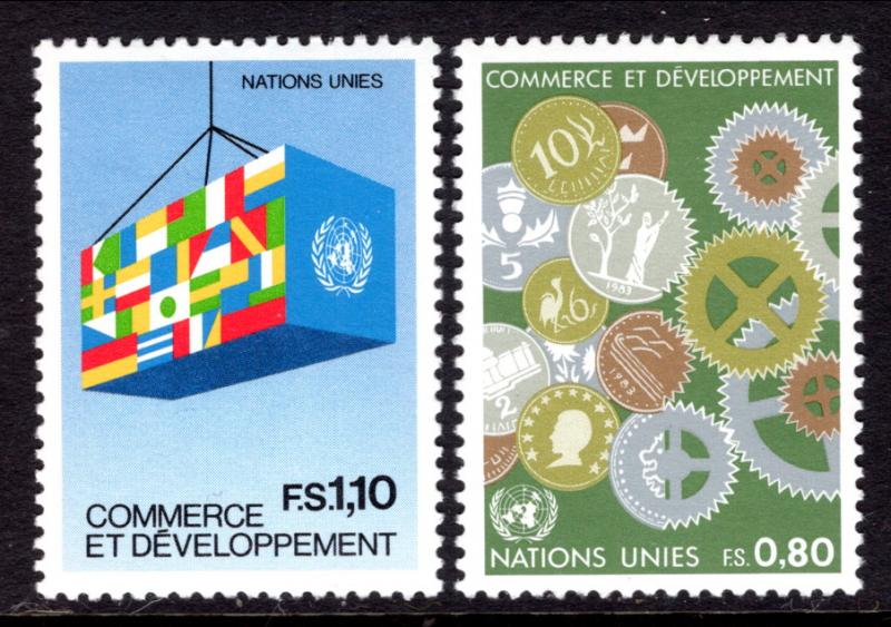 UN Geneva 117-118 MNH VF
