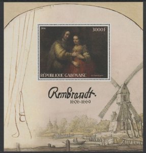 GABON - 2016 - Rembrandt - Perf De Luxe Sheet - MNH-Private Issue