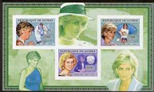 Guinea - Conakry 2006 Princess Diana imperf sheetlet #3 c...