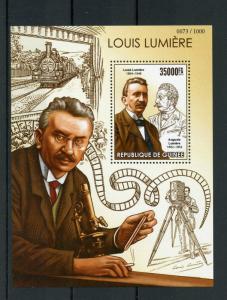 Guinea 2015 MNH Louis Lumiere 1v S/S Auguste Cinematography Film Makers Stamps