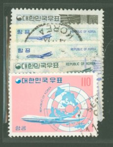 Korea #C35/C37-C39 Used