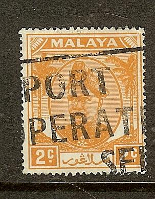 Malaya- Selangor, Scott #81, 2c Sultan Shah, Used