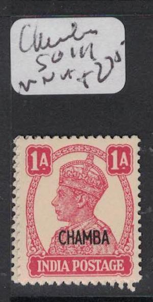 India Chamba SG 111 MNH (3drl)