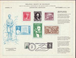 1282 CINPEX '77 event cover