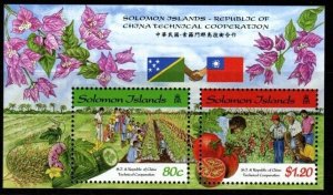 SOLOMON ISLANDS SGMS911 1998 TECHNICAL CO-OPERATION WITH CHINA MNH