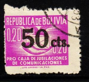 Bolivia - #RA18  Postal Tax  - Used