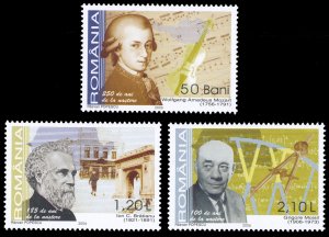Romania 2006 Scott #4784-4786 Mint Never Hinged