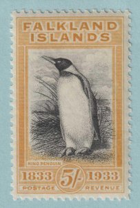 FALKLAND ISLANDS 74a SG 136a MLH OG* NO FAULTS EXTRA FINE! PENGUIN V992