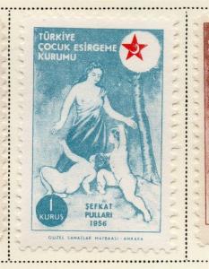 Turkey 1956 Early Issue Fine Mint Hinged 1k. 085674