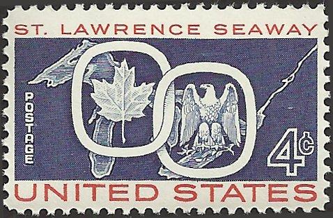 # 1131 MINT NEVER HINGED ST. LAWRENCE SEAWAY