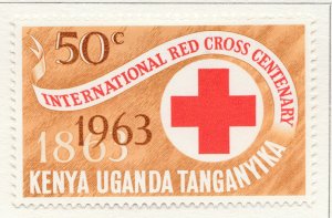 1963 KENYA UGANDA AND TANGANYIKA 50cMH* Stamp A30P4F40679-