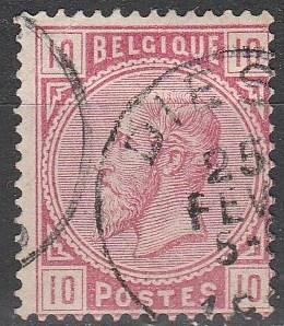 Belgium #45 F-VF Used CV $2.50 (A2107)