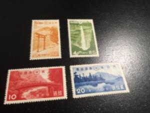 Japan sc 280-283 MNH comp set