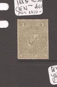 Dominican Republic 1880 SC 36 cen-avo MOG (1cbz)