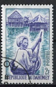 Dahomey 1963: Sc. # 160; Used CTO Single Stamp